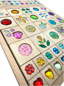 Sparkle Garden Gem Set – 30-Piece Small & 40-Piece Large Sets