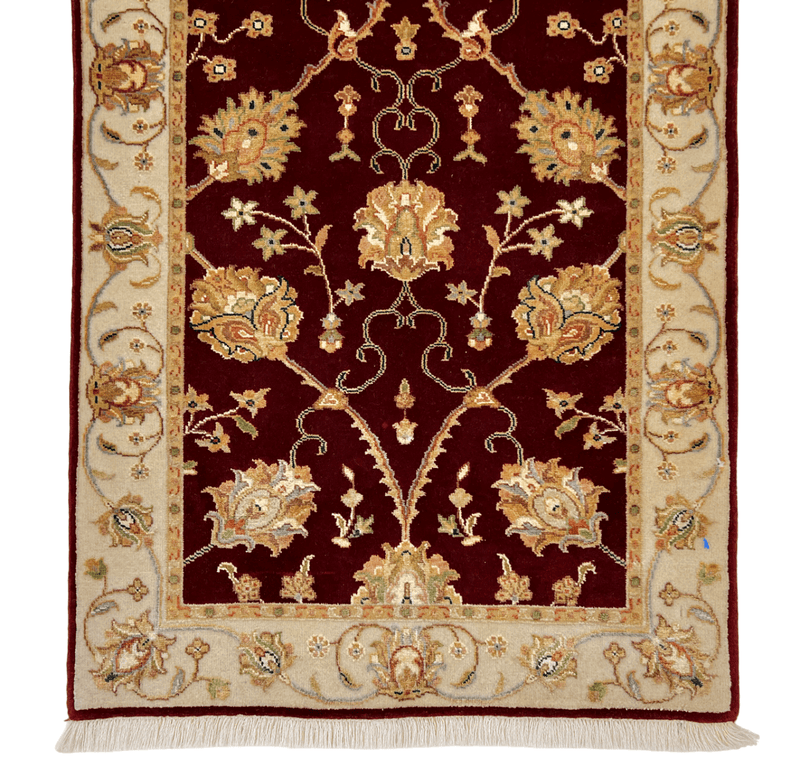 Wool w. silk Kumkapi red/ivo 2x3, photo 2 of 5