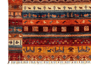 Khurjeen/Gabbeh (6'06"x6'10") rust/multicolor