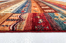 Khurjeen/Gabbeh (6'06"x6'10") rust/multicolor