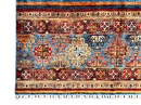 Khorjin (6'01"x8'07") blue/mulitcolor