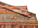Khorjin (6'01"x8'07") blue/mulitcolor