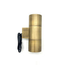 SCSP01 Stelvio Sconce Antique Brass Finish Up/Down Light Low Voltage Outdoor Lighting by Kings Outdoor Lighting