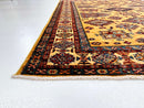 Super Kazak (5'08"x7'11") gold/ivory