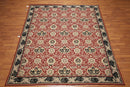 8' x 10' Hand woven Wool French Needlepoint Oriental Area rug