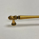 Cabinet Hardware "Palermo" Drawer Pulls and Knobs in Antique Brass