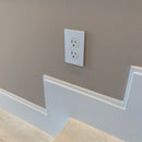 CleanPlate Classic Wall Plate in Stainless Steel for Toggle Switches