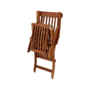 Telluride Teak Outdoor Sun Lounger Steamer by NORDICTEAK.COM