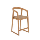 Ubud Natural Teak Indoor/Outdoor Bar Stool - 30"