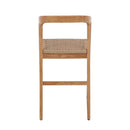 Ubud Natural Teak Indoor/Outdoor Bar Stool - 30"