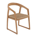 Ubud Natural Teak Dining Chair by NORDICTEAK.COM