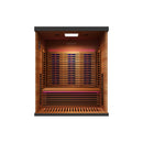 Peak Saunas Matterhorn Luxury 3-Person Full Spectrum Infrared Sauna with Two XL Medical-Grade Red Light Therapy Panels & Smart WiFi App Control