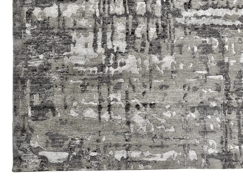 Contemporary textured dark gray 10x14, photo 4 of 7