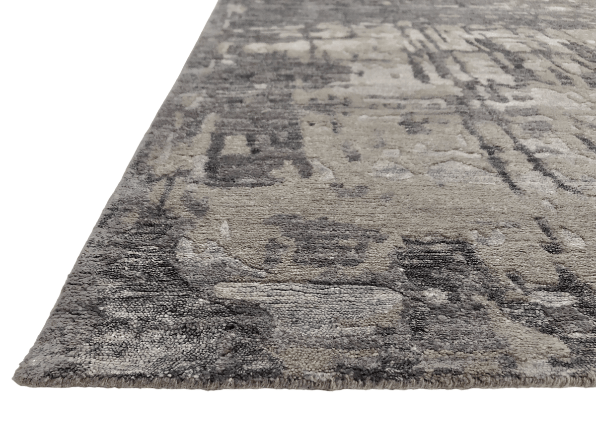 Contemporary textured dark gray 10x14, photo 5 of 7