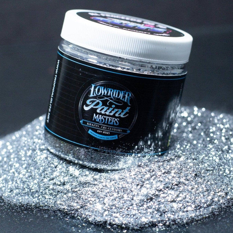 Silver-Lowrider Paint Masters Metal Flake
