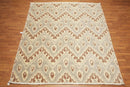 8' x 10' Hand Knotted 100% Wool Turkish Weave Oriental Area rug 8x10 ft Beige