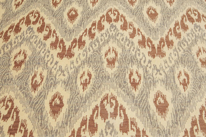 8' x 10' Hand Knotted 100% Wool Turkish Weave Oriental Area rug 8x10 ft Beige