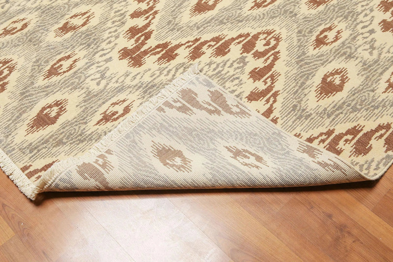 8' x 10' Hand Knotted 100% Wool Turkish Weave Oriental Area rug 8x10 ft Beige