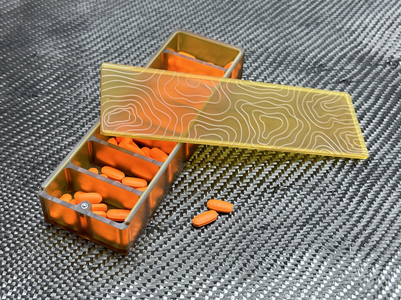 Ultem® - Full Size - Med Weekly PillSafe by Maratac®🔥 In Stock! 🔥