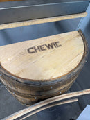 Whiskey Barrel Dog Bed- Josie approved!