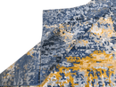 Contemporary Abstract (6x9) blue/gold