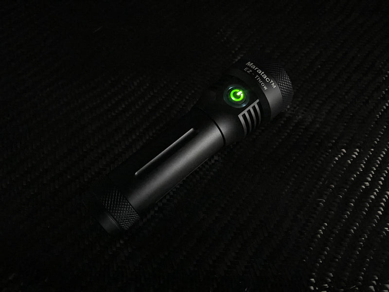 EZ - Throw 18650 / 21700 Flashlight by Maratac® ( + Built In Charger )