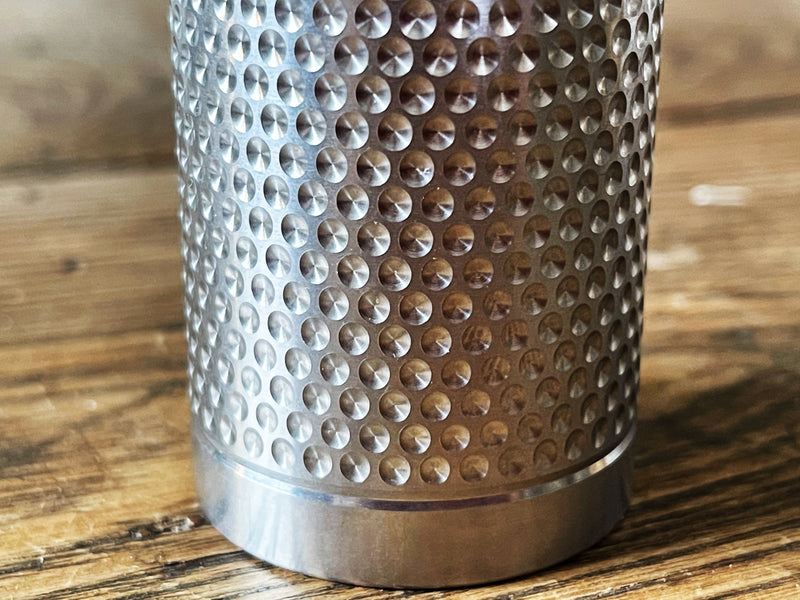 Big Shot - Machined Titanium 2 Oz Glass