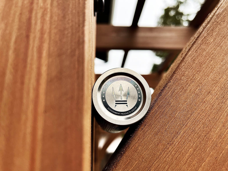 Big Shot - Machined Titanium 2 Oz Glass