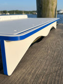 Made in the USA | Premium Double Bucket 33" Raised Fillet Table Cutting Board