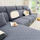Polar Fleece Stretch Seat Cushion Covers, Couch Cushion Covers Slipcover, Sofa Cushion Protector Covers