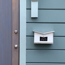 ButterFly Box in ARCTIC WHITE - Wall Mount Mailbox