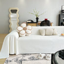 Cooling Textured Sofa Cover Washable Soft Couch Throw Blanket for Summer & Pets