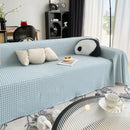 Cooling Textured Sofa Cover Washable Soft Couch Throw Blanket for Summer & Pets