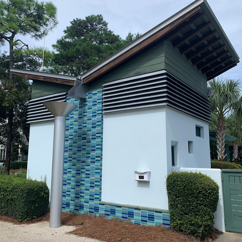 ButterFly Box in ARCTIC WHITE - Wall Mount Mailbox