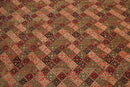 8x10 Olive Brown Hand knotted 100% Wool Modern & Contemporary Oriental Area Rug