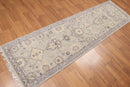 2'4"x8' Hand Knotted Tabrizz Wool runner Traditional Oriental Area rug 8514 Gray