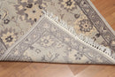 2'4"x8' Hand Knotted Tabrizz Wool runner Traditional Oriental Area rug 8514 Gray