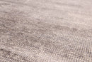5' x 8' Hand Knotted Textured Industrial Bamboo Silk Area rug Gray 5x8
