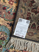 Hand-Knotted Afghani Heart Shape Wool Rug – 6’6″  x  9’2″