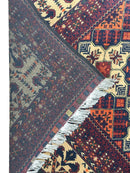 Hand-Knotted Afghani Yusufi Wool Rug – 6’7″  x  10’0″