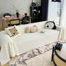 Cooling Textured Sofa Cover Washable Soft Couch Throw Blanket for Summer & Pets by Slipcover KAS™