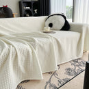 Cooling Textured Sofa Cover Washable Soft Couch Throw Blanket for Summer & Pets by Slipcover KAS™