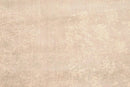 6' x 9' Contemporary Textured Industrial Look Wool Area rug Beige