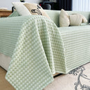 Cooling Textured Sofa Cover Washable Soft Couch Throw Blanket for Summer & Pets by Slipcover KAS™