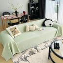 Cooling Textured Sofa Cover Washable Soft Couch Throw Blanket for Summer & Pets by Slipcover KAS™