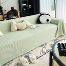 Cooling Textured Sofa Cover Washable Soft Couch Throw Blanket for Summer & Pets by Slipcover KAS™