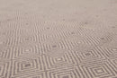 6' x 9' Hand Knotted Contemporary 100% Wool Area rug Gray