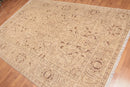 6' x 9' Hand Knotted 100% Wool Oriental Area Rug Tan