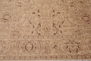6' x 9' Hand Knotted 100% Wool Oriental Area Rug Tan