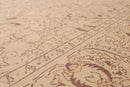 6' x 9' Hand Knotted 100% Wool Oriental Area Rug Tan